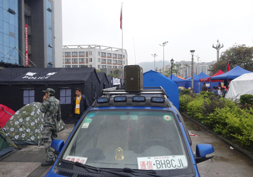 贝塔斯瑞音响db声引擎深入雅安灾区助力抗震救灾