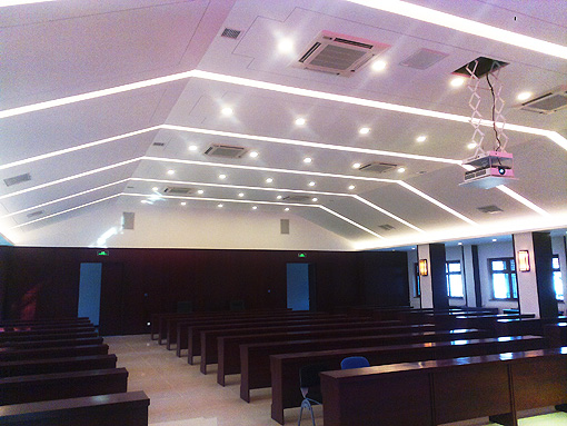 中国品牌企业500强”某国企音视频灯光会议一期工程&mdash;&mdash;创联盛世音响负责设计安装调试