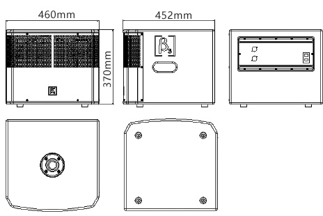 贝塔斯瑞音响(β3音响,betathree音响)系统FX系列——FX12Ba 12英寸有源低频扬声器系统