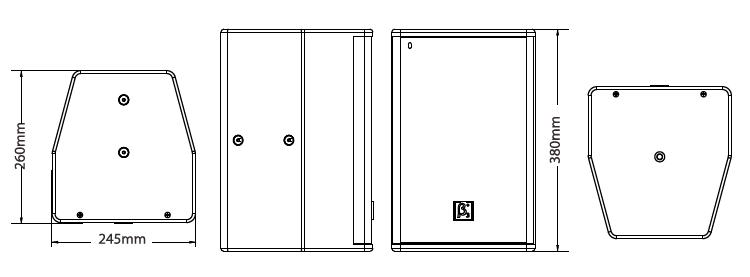 β3音响-SAK208内置2分频8英寸全频扬声器