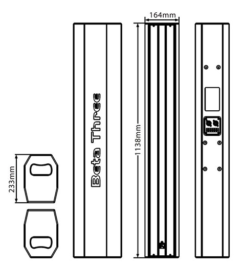 β3音响-SAK4.8内置2分频4英寸全频扬声器